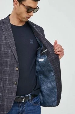 Ανδρικά Σακάκια Μαλλί μπουφάν Michael Kors ναυτικό μπλε -Εξοδος Michael Kors Κατάστημα unnamed file 10