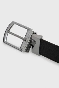 Ανδρικά Ζώνες Αναστρέψιμη δερμάτινη ζώνη Michael Kors χρώμα: γκρι -Εξοδος Michael Kors Κατάστημα unnamed file 1012