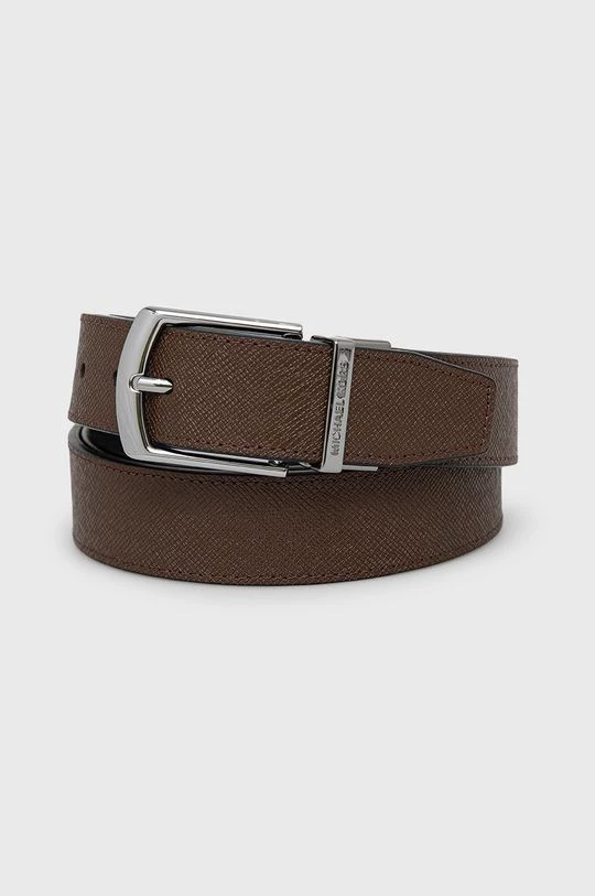 Ανδρικά Ζώνες Αναστρέψιμη δερμάτινη ζώνη Michael Kors χρώμα: μαύρο 2 Ανδρικά Ζώνες Αναστρέψιμη δερμάτινη ζώνη Michael Kors χρώμα: μαύρο - Image 2