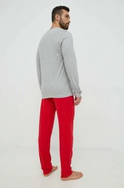 Ανδρικά Πιζάμα Βαμβακερές πιτζάμες Michael Kors κόκκινο -Εξοδος Michael Kors Κατάστημα unnamed file 1050