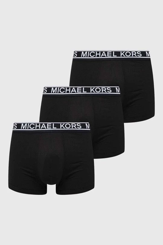 Ανδρικά Μπόξερ και σλιπ Μποξεράκια Michael Kors 3-pack μαύρο 1 Ανδρικά Μπόξερ και σλιπ Μποξεράκια Michael Kors 3-pack μαύρο