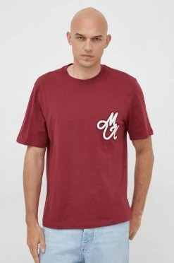 Ανδρικά Μπλουζάκια Βαμβακερό μπλουζάκι Michael Kors κάστανο -Εξοδος Michael Kors Κατάστημα unnamed file 1066