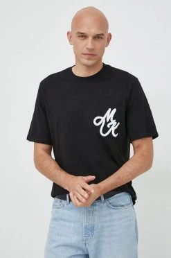 Ανδρικά Μπλουζάκια Βαμβακερό μπλουζάκι Michael Kors μαύρο -Εξοδος Michael Kors Κατάστημα unnamed file 1071