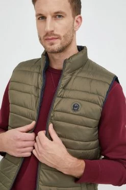 Ανδρικά Γιλέκα Γιλέκο δύο όψεων Michael Kors χρώμα: πράσινο -Εξοδος Michael Kors Κατάστημα unnamed file 108