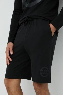 Ανδρικά Σορτς Βαμβακερό σορτσάκι Michael Kors μαύρο