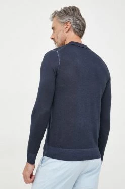 Ανδρικά Χωρίς φερμουάρ Μάλλινο πουλόβερ Michael Kors χρώμα: ναυτικό μπλε, -Εξοδος Michael Kors Κατάστημα unnamed file 1168