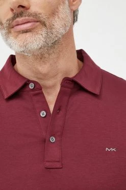 Ανδρικά Μακρυμάνικα Βαμβακερό μπλουζάκι Michael Kors κάστανο -Εξοδος Michael Kors Κατάστημα unnamed file 1175