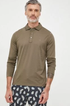 Ανδρικά Μακρυμάνικα Βαμβακερό μπλουζάκι Michael Kors πράσινο -Εξοδος Michael Kors Κατάστημα unnamed file 1179