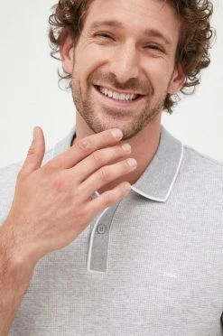 Ανδρικά Πόλο μπλουζάκια Πόλο Michael Kors γκρι -Εξοδος Michael Kors Κατάστημα unnamed file 1234