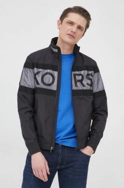 Ανδρικά Κοντά μπουφάν Μπουφάν Michael Kors χρώμα: μαύρο,