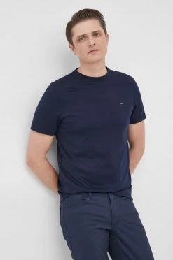 Ανδρικά Μπλουζάκια Βαμβακερό μπλουζάκι Michael Kors ναυτικό μπλε