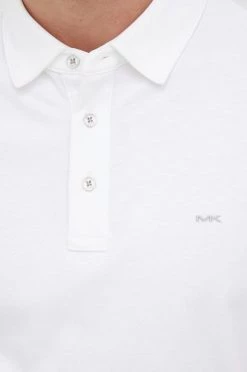 Ανδρικά Πόλο μπλουζάκια Βαμβακερό μπλουζάκι πόλο Michael Kors άσπρο -Εξοδος Michael Kors Κατάστημα unnamed file 1301