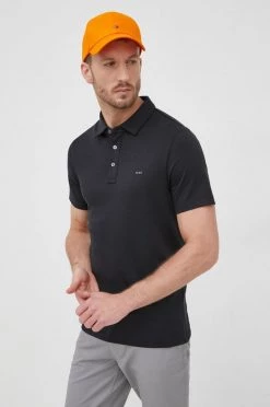 Ανδρικά Πόλο μπλουζάκια Βαμβακερό μπλουζάκι πόλο Michael Kors μαύρο -Εξοδος Michael Kors Κατάστημα unnamed file 1305