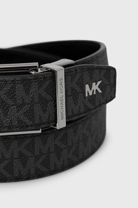 Ανδρικά Ζώνες Αναστρέψιμη δερμάτινη ζώνη Michael Kors χρώμα: μαύρο 3 Ανδρικά Ζώνες Αναστρέψιμη δερμάτινη ζώνη Michael Kors χρώμα: μαύρο - Image 3