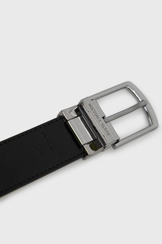 Ανδρικά Ζώνες Αναστρέψιμη δερμάτινη ζώνη Michael Kors χρώμα: μαύρο 4 Ανδρικά Ζώνες Αναστρέψιμη δερμάτινη ζώνη Michael Kors χρώμα: μαύρο - Image 4