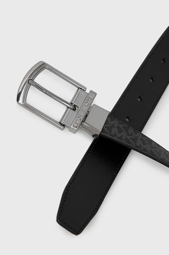 Ανδρικά Ζώνες Αναστρέψιμη δερμάτινη ζώνη Michael Kors χρώμα: μαύρο 5 Ανδρικά Ζώνες Αναστρέψιμη δερμάτινη ζώνη Michael Kors χρώμα: μαύρο - Image 5