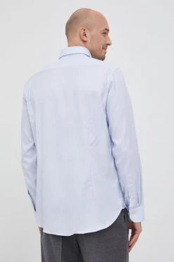 Ανδρικά Πουκάμισα Michael Kors - Βαμβακερό πουκάμισο θαλάσσιος 8 Ανδρικά Πουκάμισα Michael Kors - Βαμβακερό πουκάμισο θαλάσσιος -Εξοδος Michael Kors Κατάστημα unnamed file 1334