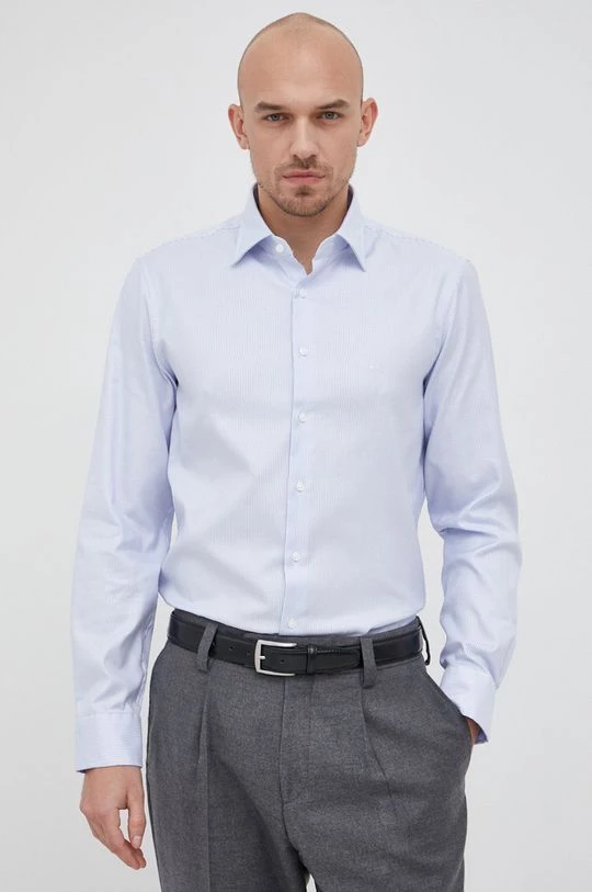 Ανδρικά Πουκάμισα Michael Kors - Βαμβακερό πουκάμισο θαλάσσιος 5 Ανδρικά Πουκάμισα Michael Kors - Βαμβακερό πουκάμισο θαλάσσιος - Image 5