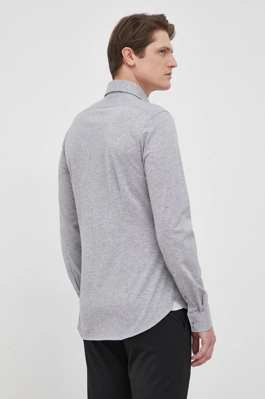 Ανδρικά Πουκάμισα Michael Kors - Βαμβακερό πουκάμισο μπλε 4 Ανδρικά Πουκάμισα Michael Kors - Βαμβακερό πουκάμισο μπλε - Image 4