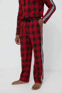 Ανδρικά Πιζάμα Βαμβακερό παντελόνι πιτζάμα Michael Kors κόκκινο