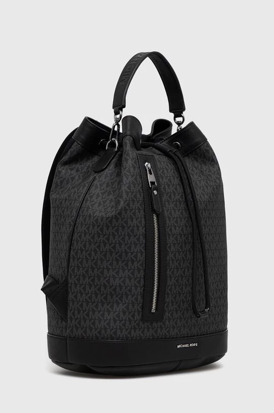 Ανδρικά Σακίδια πλάτης Δερμάτινο σακίδιο Michael Kors χρώμα: μαύρο, 2 Ανδρικά Σακίδια πλάτης Δερμάτινο σακίδιο Michael Kors χρώμα: μαύρο, - Image 2