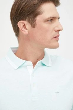 Ανδρικά Πόλο μπλουζάκια Βαμβακερό μπλουζάκι πόλο Michael Kors ροζ