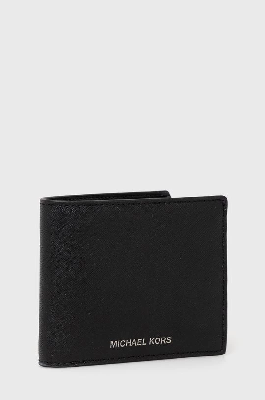 Ανδρικά Πορτοφόλια Δερμάτινο πορτοφόλι Michael Kors χρώμα: μαύρο 2 Ανδρικά Πορτοφόλια Δερμάτινο πορτοφόλι Michael Kors χρώμα: μαύρο - Image 2