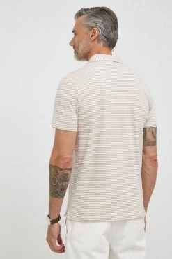 Ανδρικά Πόλο μπλουζάκια Βαμβακερό μπλουζάκι πόλο Michael Kors μπεζ -Εξοδος Michael Kors Κατάστημα unnamed file 1442