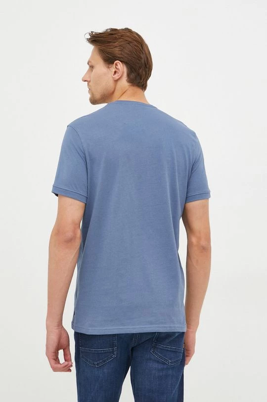 Ανδρικά Μπλουζάκια Βαμβακερό μπλουζάκι Michael Kors μπλε 3 Ανδρικά Μπλουζάκια Βαμβακερό μπλουζάκι Michael Kors μπλε - Image 3