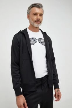 Ανδρικά Με φερμουάρ Μπλούζα Michael Kors μαύρο, -Εξοδος Michael Kors Κατάστημα unnamed file 1458