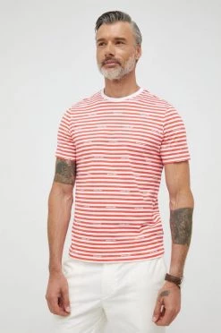 Ανδρικά Μπλουζάκια Βαμβακερό μπλουζάκι Michael Kors πορτοκαλί