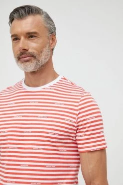 Ανδρικά Μπλουζάκια Βαμβακερό μπλουζάκι Michael Kors πορτοκαλί -Εξοδος Michael Kors Κατάστημα unnamed file 1464