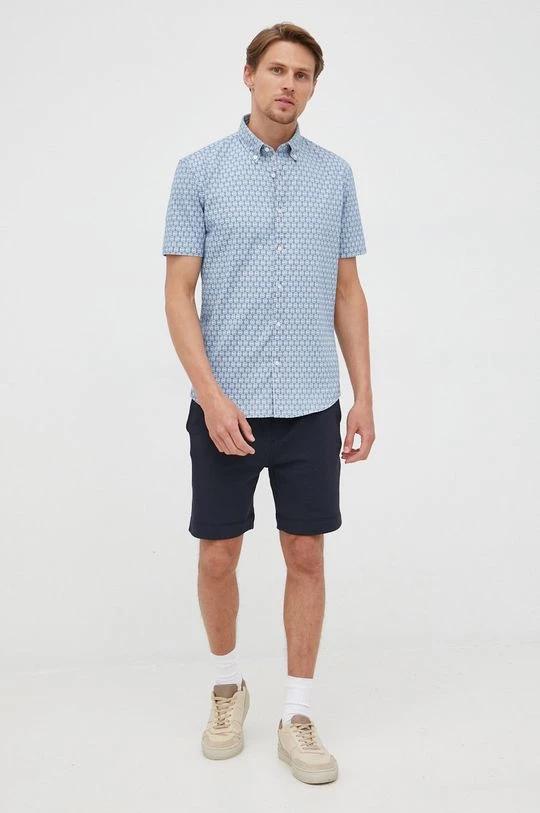 Ανδρικά Πουκάμισα Πουκάμισο Michael Kors μπλε 3 Ανδρικά Πουκάμισα Πουκάμισο Michael Kors μπλε - Image 3