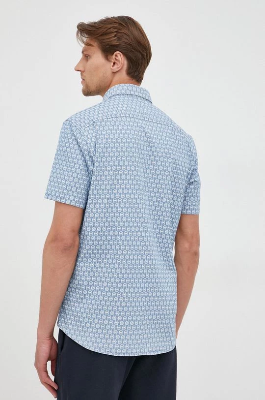 Ανδρικά Πουκάμισα Πουκάμισο Michael Kors μπλε 4 Ανδρικά Πουκάμισα Πουκάμισο Michael Kors μπλε - Image 4