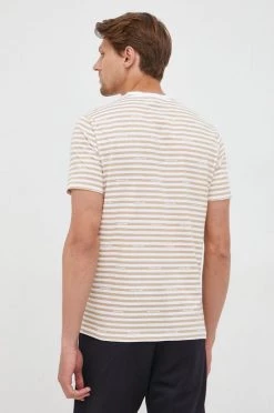 Ανδρικά Μπλουζάκια Βαμβακερό μπλουζάκι Michael Kors μπεζ -Εξοδος Michael Kors Κατάστημα unnamed file 1473