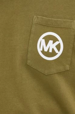 Ανδρικά Μπλουζάκια Βαμβακερό μπλουζάκι Michael Kors πράσινο -Εξοδος Michael Kors Κατάστημα unnamed file 1480