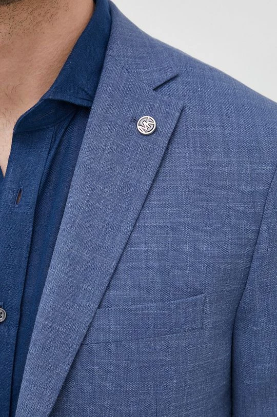 Ανδρικά Σακάκια Μπλέιζερ με μίγμα μαλλιού Michael Kors χρώμα: ναυτικό μπλε 6 Ανδρικά Σακάκια Μπλέιζερ με μίγμα μαλλιού Michael Kors χρώμα: ναυτικό μπλε - Image 6
