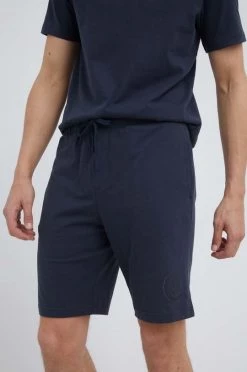 Ανδρικά Σορτς Βαμβακερό σορτσάκι MICHAEL Michael Kors χρώμα: ναυτικό μπλε