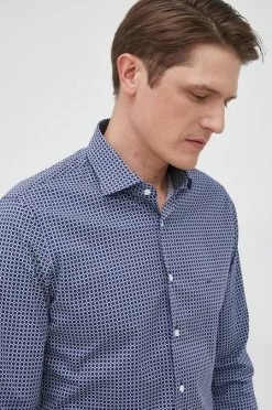 Ανδρικά Πουκάμισα Πουκάμισο Michael Kors ναυτικό μπλε, -Εξοδος Michael Kors Κατάστημα unnamed file 1509