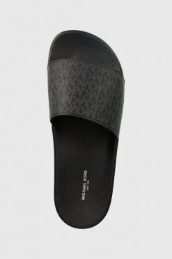 Ανδρικά Παντόφλες Michael Kors Jake χρώμα: μαύρο -Εξοδος Michael Kors Κατάστημα unnamed file 1517