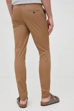 Ανδρικά Υφασμάτινα Παντελόνι Michael Kors χρώμα: καφέ -Εξοδος Michael Kors Κατάστημα unnamed file 1536