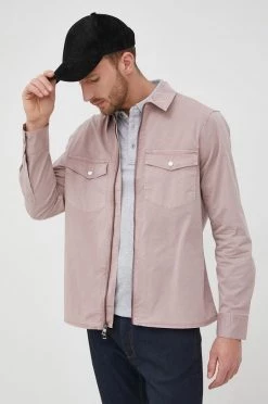 Ανδρικά Πουκάμισα Πουκάμισο Michael Kors χρώμα: ροζ,