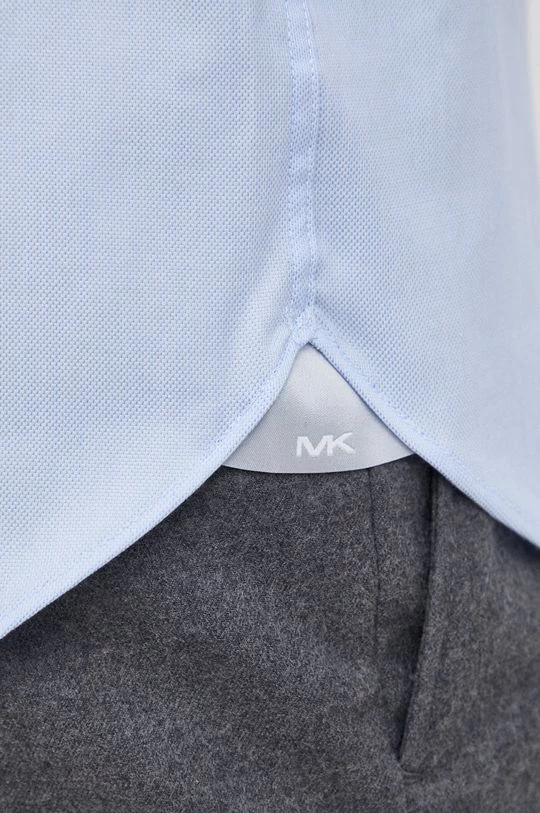 Ανδρικά Πουκάμισα Michael Kors - Βαμβακερό πουκάμισο θαλάσσιος 5 Ανδρικά Πουκάμισα Michael Kors - Βαμβακερό πουκάμισο θαλάσσιος - Image 5