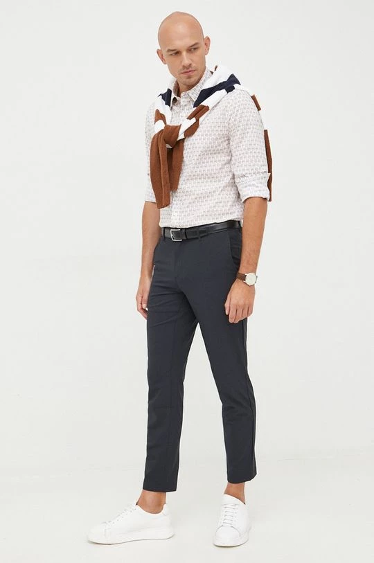 Ανδρικά Πουκάμισα Πουκάμισο Michael Kors καφέ, 2 Ανδρικά Πουκάμισα Πουκάμισο Michael Kors καφέ, - Image 2