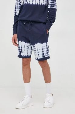 Ανδρικά Σορτς Βαμβακερό σορτσάκι Michael Kors ναυτικό μπλε