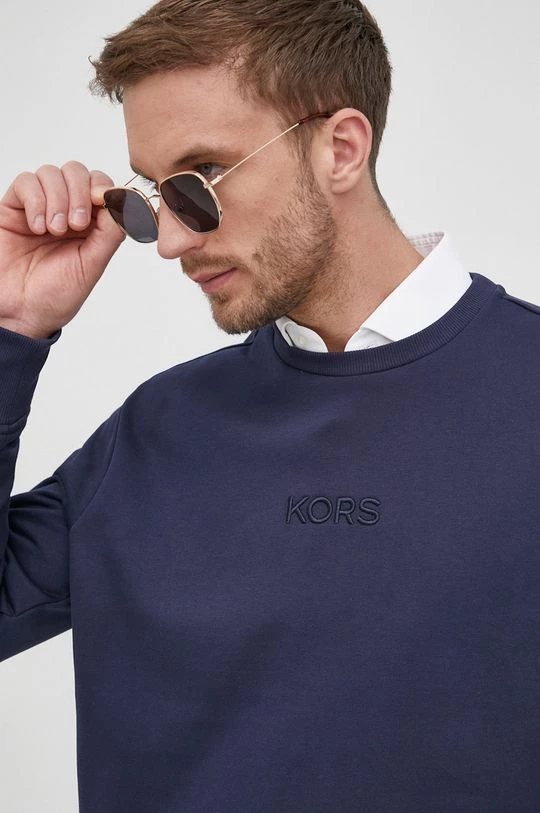 Ανδρικά Χωρίς φερμουάρ Μπλούζα Michael Kors χρώμα: ναυτικό μπλε, 4 Ανδρικά Χωρίς φερμουάρ Μπλούζα Michael Kors χρώμα: ναυτικό μπλε, - Image 4