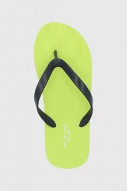 Ανδρικά Δίχαλο Σαγιονάρες MICHAEL Michael Kors Travis χρώμα: πράσινο -Εξοδος Michael Kors Κατάστημα unnamed file 1703