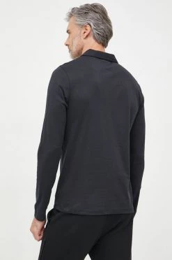 Ανδρικά Μακρυμάνικα Βαμβακερό μπλουζάκι Michael Kors μαύρο -Εξοδος Michael Kors Κατάστημα unnamed file 1722