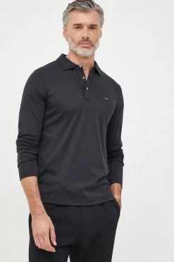 Ανδρικά Μακρυμάνικα Βαμβακερό μπλουζάκι Michael Kors μαύρο -Εξοδος Michael Kors Κατάστημα unnamed file 1723