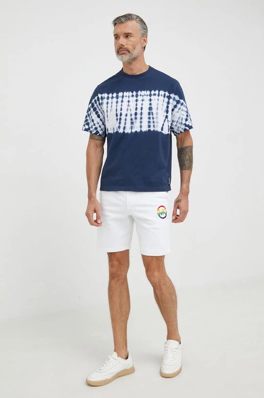 Ανδρικά Μπλουζάκια Βαμβακερό μπλουζάκι Michael Kors ναυτικό μπλε 2 Ανδρικά Μπλουζάκια Βαμβακερό μπλουζάκι Michael Kors ναυτικό μπλε - Image 2